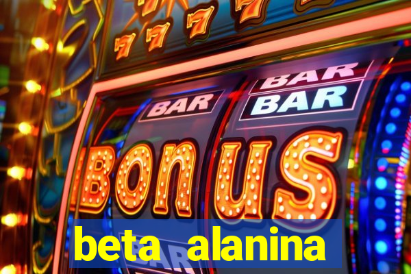 beta alanina aumenta a pressao